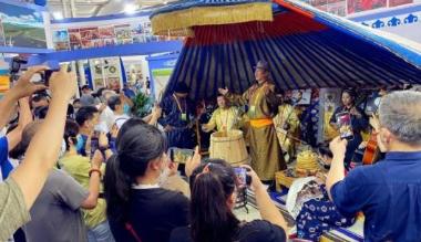 内蒙古民族文旅商品亮相2020年中国国际服务贸易交易会